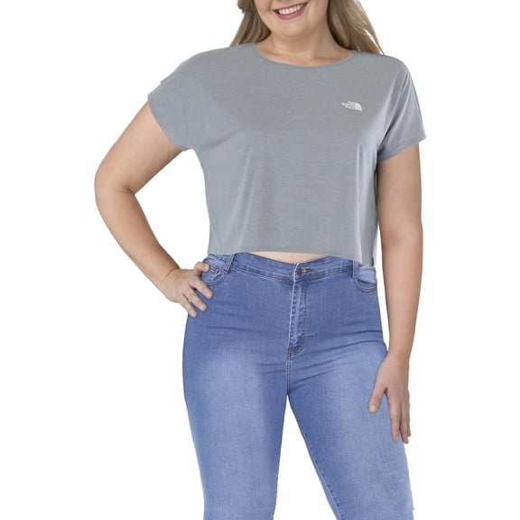 The North Face Womens Wander Work Out Cropped T-Shirt