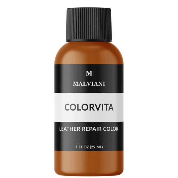 Leather Repair Color Restorer Light Brown - Repair Couch Car Seat Furniture Sofa & Bag 1 oz.