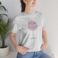 thumbnail image 6 of Funny Red Wine Lover Shirt Typography Wine Shirt Wine Lover Gift, 6 of 8