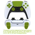thumbnail image 6 of eXtremeRate Chameleon Green Purple Remap Kit Upgrade Board Back Shell 4 Buttons for PS5 Controller BDM 010/020, 6 of 6