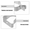 thumbnail image 3 of WRISTBIQUE 10Ud Kit De Para Clips De Ventana Con Instalación Fácil Y Alta Elasticidad Plata, 3 of 6