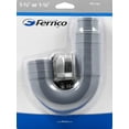 thumbnail image 2 of Fernco Schedule 40 1-1/2 in. Hub each X 1-1/4 in. D Hub PVC Drain Trap 1 pk, 2 of 2