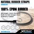 thumbnail image 6 of XSTRAP Multipack Heavy Duty Adjustable Rubber Bungee Cords with S Hooks, 15"", 21"", 31"" Tie-Down Straps for Securing Tarps, Canvases, Cargo, Weather-Resistant and Durable, 6 of 8