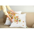 thumbnail image 2 of Ambesonne Fall Throw Pillow Cover 2 Pack, Autumn Foliage Maple Leaf, 16", Yellow Orange, 2 of 5