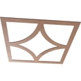 thumbnail image 2 of 34"OD x 21 3/4"ID x 3/8"T Statesman Wood Fretwork Pierced Ceiling Medallion, Wood (Paint Grade), 2 of 3