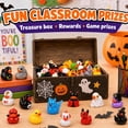 thumbnail image 4 of Halloween Resin Figurines Set - 128pcs Bulk Mini Ducks Decor for Halloween Christmas Party Decor, 4 of 8