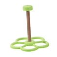 thumbnail image 1 of Percha giratoria para pájaros con forma de molino de viento. Entretenimiento sensorial. Accesorio para jaula. Diversión. Verde, 1 of 9