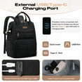 thumbnail image 2 of Maelstrom Travel Backpack for Women Men,Laptop Backpack Fits 15.6-17.3 Inch Laptop Water Resistant Carry On Backpack, 2 of 9