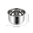 thumbnail image 2 of SXcggal Functional Rice Cooker Replacement Inner Pot 304 Stainless Steel Rice Cooker Inner Bowl Multifunctional Healthy Unbreakable Kitchen Tools, 2 of 7