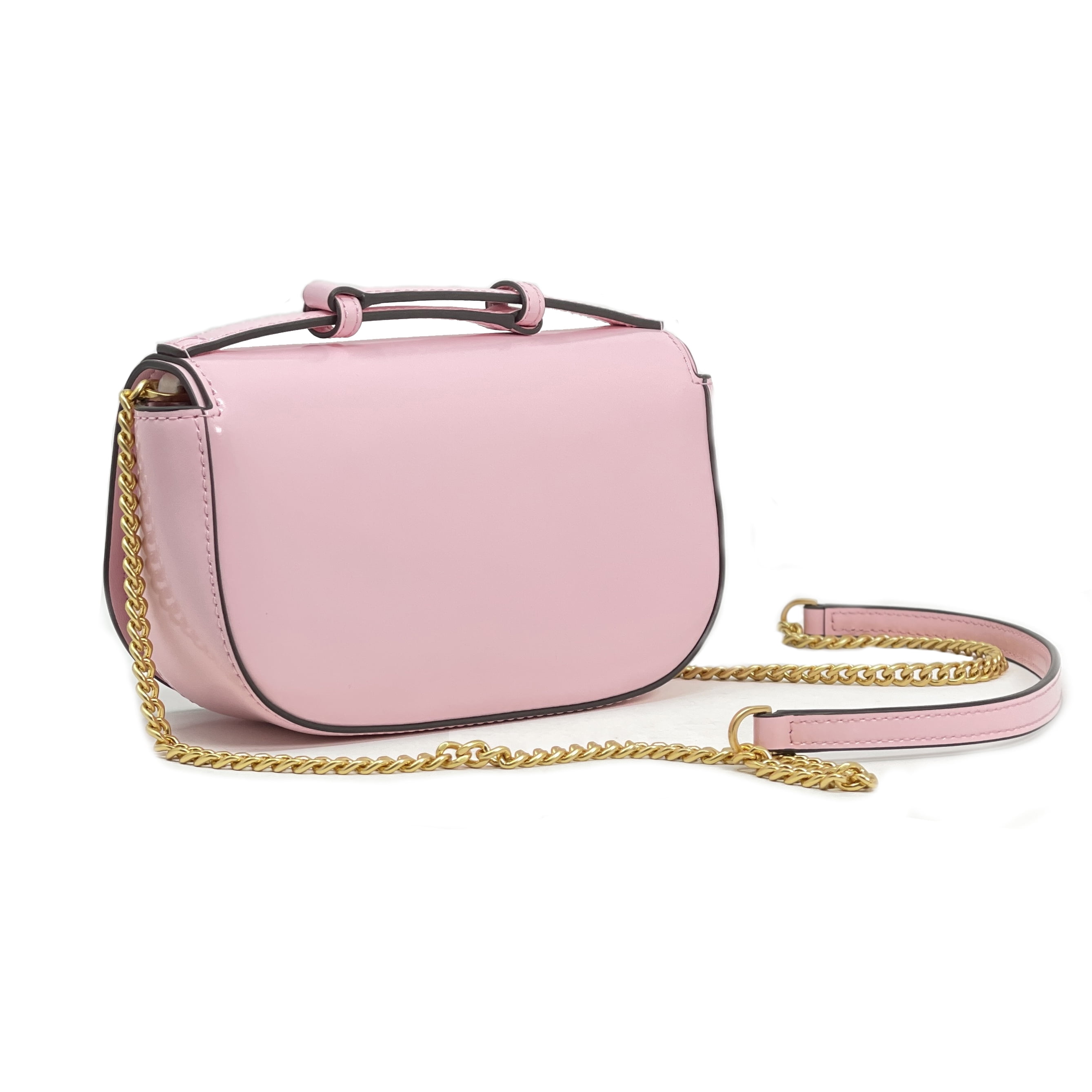 SALE*TORY BURCH*Emerson ピンクパテントレザー ハンドバッグ Tory Burch Women's Emerson Patent Leather Top Handle