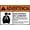 Warning Sign 3, variant on Spanish Security Screening Required To Enter - 8"x12" Aluminum Tin Warning Sign for Home, Outdoor Garden, Facility, Office