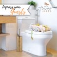 thumbnail image 6 of Autumn Alley Gold Toilet Brush and Holder Bathroom Accessories, Bathroom Toilet Brush for Modern Bathroom Decor, Standing Farmhouse Toilet Bowl Brush wiush with Holder, Bathroom Decor Sets, 6 of 8
