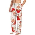 thumbnail image 2 of Fotbe Cute Mushroom Men's Pajama Pants,Sleepwear Pants,Pj Bottoms Drawstring And Pockets-Medium, 2 of 9