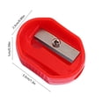 Colorful Oval Manual Pencil Sharpener, Precision Steel Blade Pencil ...