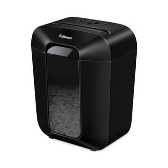 Fellowes Powershred 12-Sheet Cross-Cut Shredder, 19.5