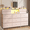 Pink, variant on 70" Long Dresser for Bedroom, 13 Fabric Drawers Dresser for Closet, Wide Chest of Drawers with 2 Open Shelves, Large TV Stand for 70,80 Inch TV, Wood Top, Rustic Brown