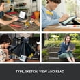 thumbnail image 4 of Logitech Slim Folio Keyboard Case for iPad (10th gen & A16) with Integrated Bluetooth Wireless Keyboard - Oxford Grey, 4 of 9