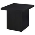 thumbnail image 4 of Coaster Devar 2-piece Square Engineered Wood Coffee Table Set in Black, 4 of 15