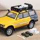 thumbnail image 3 of Modelo de coche de aleación Toyota Land Cruiser LC80, juguete de Metal fundido a presión, vehículos todoterreno, modelo de coche, sonido de simulación y luz, regalo para niños, 1/24, 3 of 5
