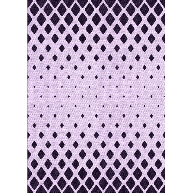 Ahgly Tapis Rectangulaire Lavable en Machine Intérieur Transitionnel Violet Raisin Vif, 5 Pieds x 8 Pieds