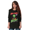thumbnail image 5 of Betty Boop Zombie Halloween Treat Women's Long Sleeve T Shirt Brisco Brands S, 5 of 6