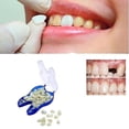 thumbnail image 1 of Temporary Denture Braces Occlude Upper Dentures, Veneer Dentures, Missing Teeth, Broken Teeth, And Gaps Between Teeth, 1 of 3