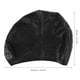 thumbnail image 2 of BRIGHTFUFU Diseño impermeable de goteo de agua Resistente al deslizamiento Gorro de natación de silicona flexible (Negro), 2 of 7