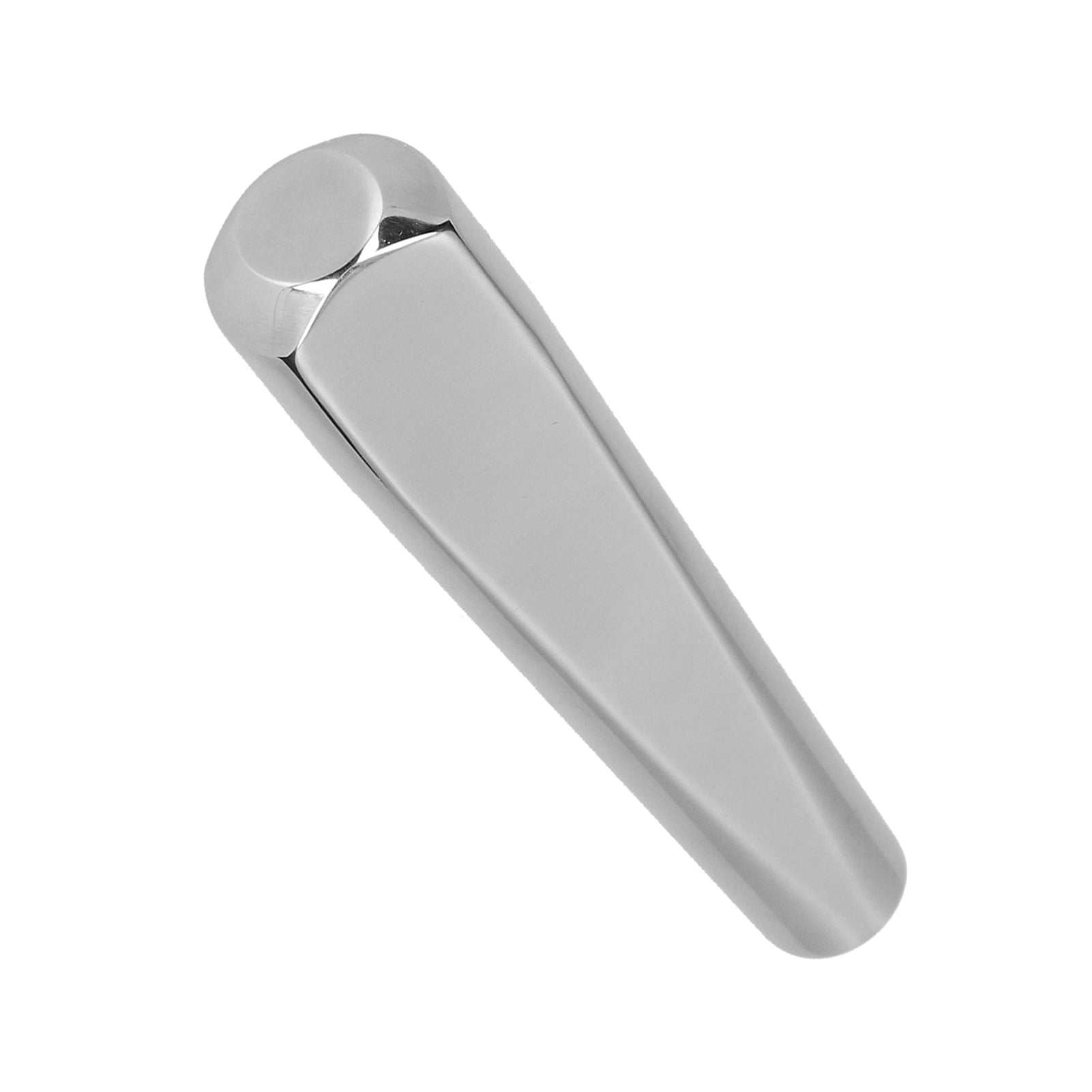 M Buder 3/8 Inch Thread Stainless Steel Beer Tap Handle Replacement, Heavy Duty Draft Beer Kegerator Faucet Handle Keg Accessory for Home Bar, Silver (10 inches / 25.4 cm)