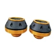 thumbnail image 2 of Colaxi Generic Front Fork Wheel Frame Sliders Motorcycles Falling Protector Aluminum Motorcycle Fork Cup Replacement Easy to Install Gold, 2 of 8