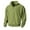 Green, variant on Wyobmus Mens Winter Lightweight Jacket Solid Color Full Zip Long Sleeve Hoodless Outwear Green