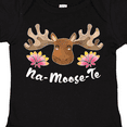 thumbnail image 4 of Inktastic Na-Moose-Te Cute Moose Greeting Boys or Girls Baby Bodysuit, 4 of 5