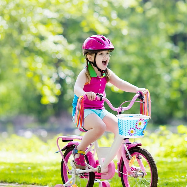 1 Pair Children Bike Handlebar Ribbon Portable Detachable Ribbon Accessories 25cm Colorful Adorable Biking Cycling Party Ribbons Accessories Type 3 Walmart