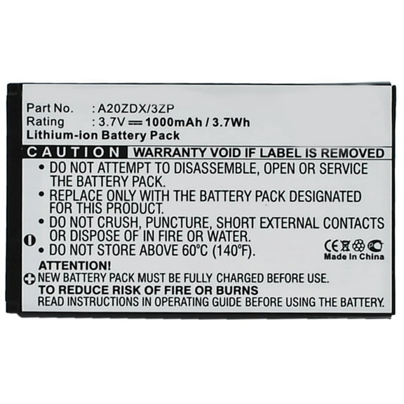Batteries N Accessories BNA-WB-L3543 Cell Phone Battery - Li-Ion, 3.7V, 1000 mAh, Ultra High Capacity Battery - Replacement for Philips A20ZDX/3ZP Battery