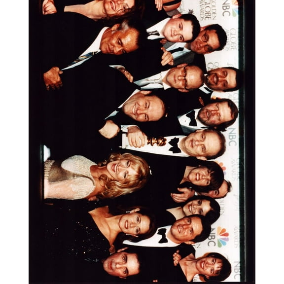 David Chase Holding Golden Globe Award With The Sopranos Cast Photo Print (8 x 10) - Item # MVM57569