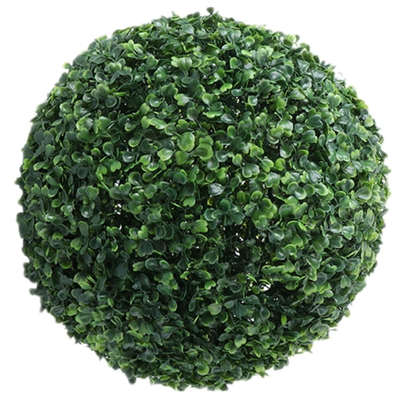 FRCOLOR 1Pack Green Round Artificial Plant Topiary Ball for Indoor Decor