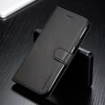 thumbnail image 1 of Funda tipo cartera de cuero para iPhone 14 13 12 Pro Max Mini 11 XS XR X SE 2020 8 7 6 6s Plus 5S 5, funda abatible de lujo con ranura para tarjeta Tan Jianjun unisex, 1 of 2