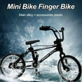 thumbnail image 4 of EIMELI Vélo à Doigts Tech Deck Jouets pour Garçons Enfants Roue BMX Modèle Jouet S N1D7, 4 of 9