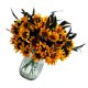 thumbnail image 2 of 6 cabezas de seda artificial ramo de girasol flores de crisantemo decoración del banquete de boda DIY GeweYeeli JJ16816-00, 2 of 7