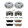 thumbnail image 2 of PowerStop Rear Stock Replacement Brake Pad and Rotor Kit with Calipers Fits: FORD LINCOLN Select Models KCOE1872, 2 of 5