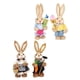 thumbnail image 1 of 4x de conejitos artificiales Artesanía Accesorios para fotografía Arte Animal Paja de piezaza Conejo de Pascua Decoración para jardín Escritorio, 1 of 8