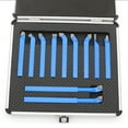 thumbnail image 2 of CJC 11 Pcs Carbide Tip Tipped Cutter Tool Bit Cutting Set, Suitable for Ordinary Lathe and CNC Lathe, 12mm Metal Lathe Tools, 2 of 4