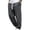 Gray, variant on Men Drawstring Elastic Waist Vertical Rib Knit Jogger Pants Rib Ankle Cuff Soft Textured Oversized Urban Skate Streetwear Trousers White S