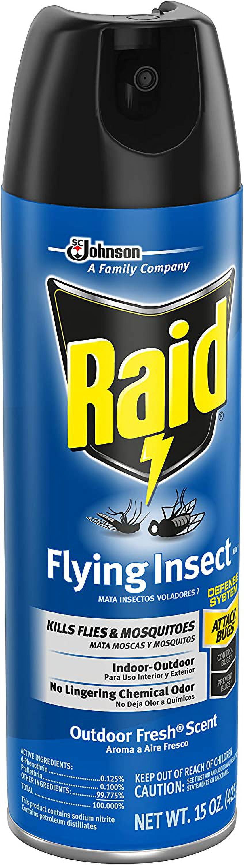 Raid Flying Insect Killer, 15 OZ (Pack - 12)