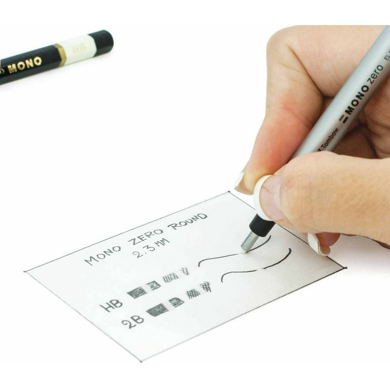 2.3mm Circle Eraser Pen Mini Eraser Pencil Rubber Refill Professional Hard  Drawing Eraser Pen Correction School Material