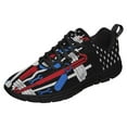 thumbnail image 2 of Gym Fitness Running Shoes Sneakers Mesh Black Size 8.5, 2 of 5
