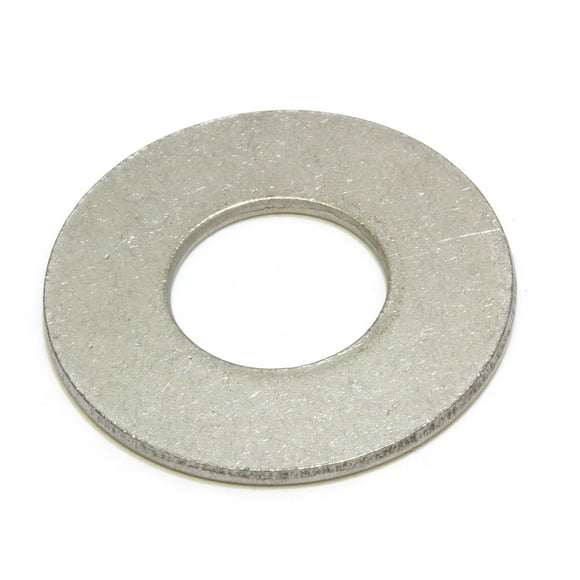 Bolt Dropper Flat Washer for Bolts - 10x1/2 OD Stainless Washer (18-8) 304 Solid Stainless Steel Flat Finish Metal Washer - Rust Resistant Washers - Great for Indoor and Outdoors - (100 Pack)