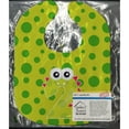 thumbnail image 2 of Caroline's Treasures Baby Bib, Monster Month 2, Green, 2 of 3