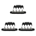 thumbnail image 1 of mmirethe 1/2/3/5 Heavy-Duty Power Distribution Block with Cover Boats Black M8 3PCS, 1 of 1