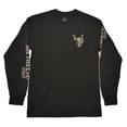 thumbnail image 5 of Arrogant Bastard Men's Black Metallic Long Sleeve Shirt-XLarge, 5 of 6