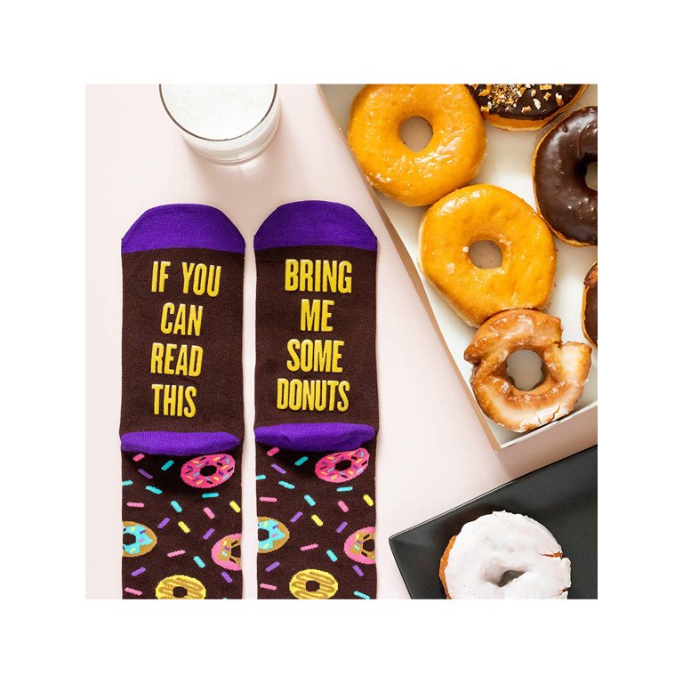 BrilliantMe Funny Novelty Socks for Men Women Christmas Stocking